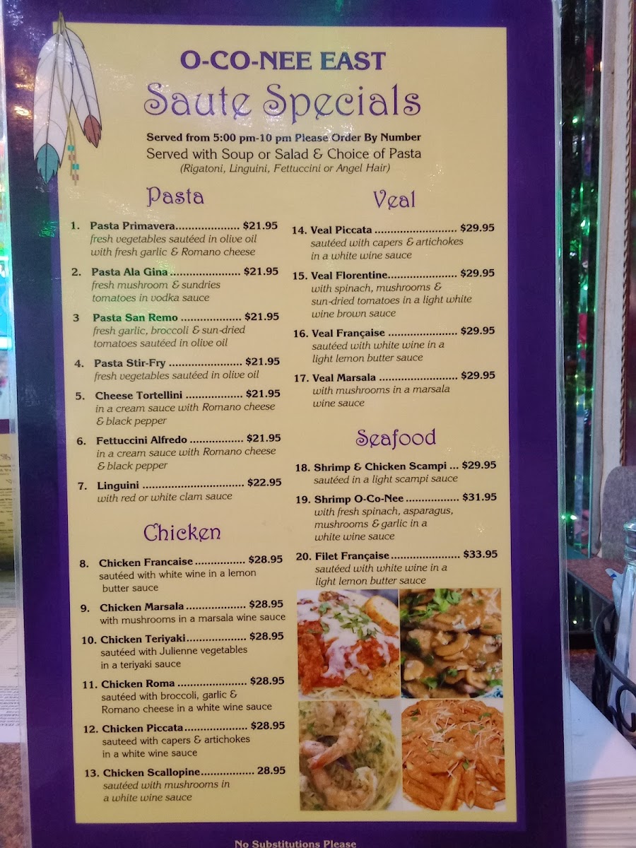 Oconee Diner Menu - Image 4